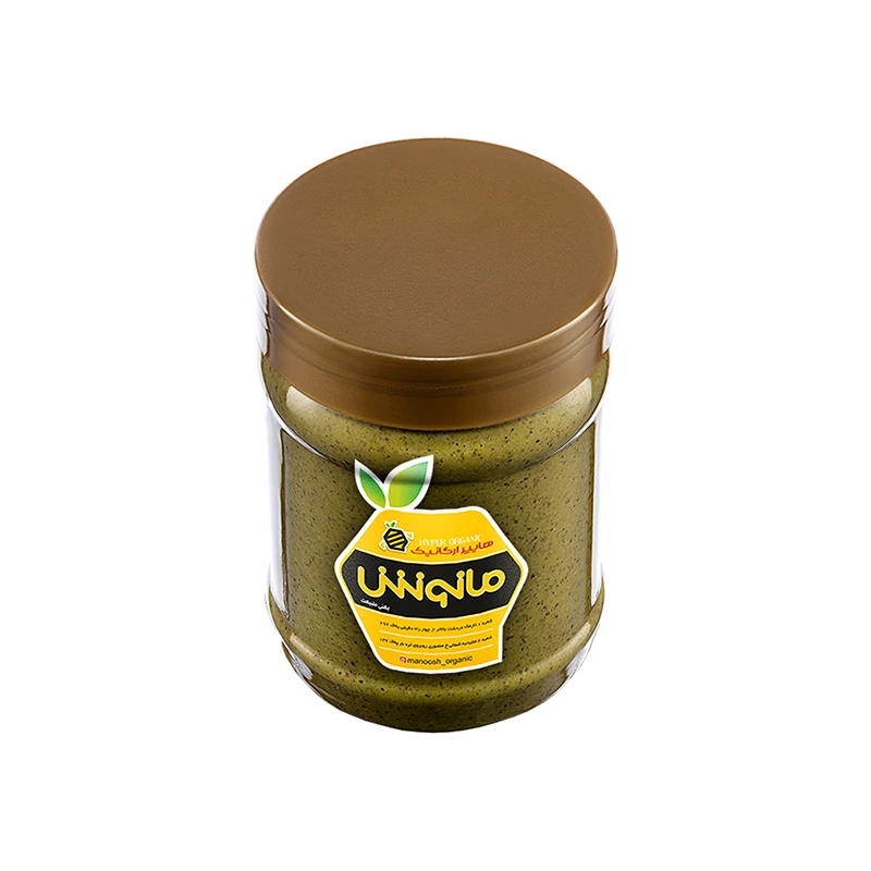 کره پسته خالص مانوش حجم 350 گرم کره پسته خالص مانوش حجم 350 گرم