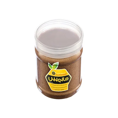 کره بادام درختی خالص و طبیعی مانوش 350 گرمی