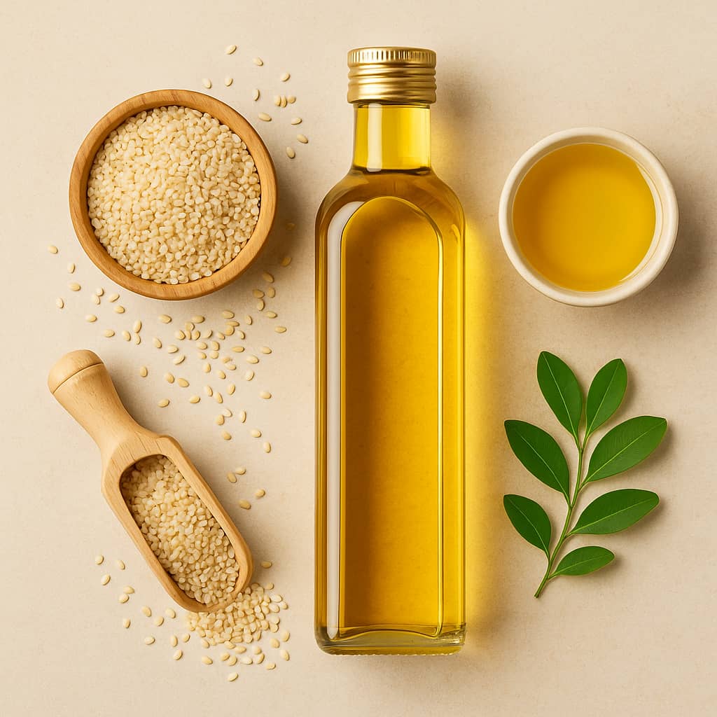 خرید روغن کنجد طبیعی مانوش