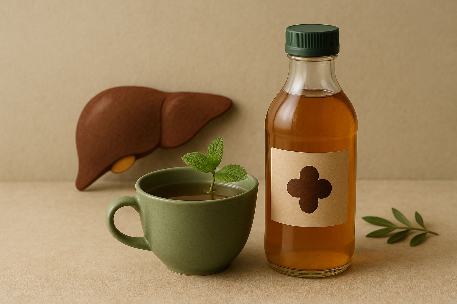 پاکسازی کبد با سرکه انگبین