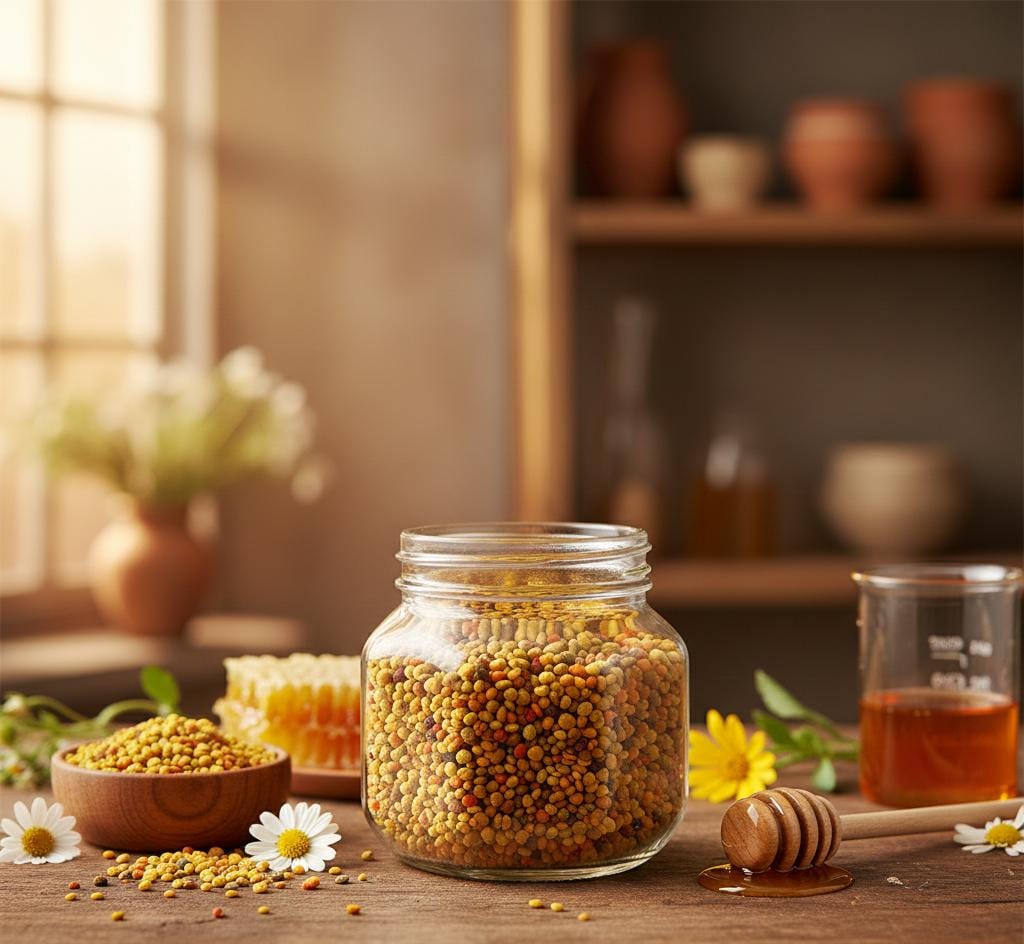 خرید گرده گل هفت رنگ مانوش