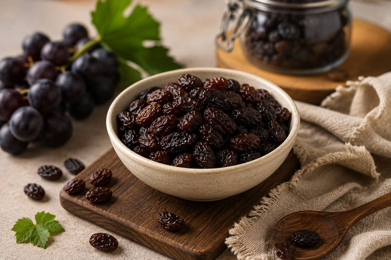 ارزش غذایی مویز