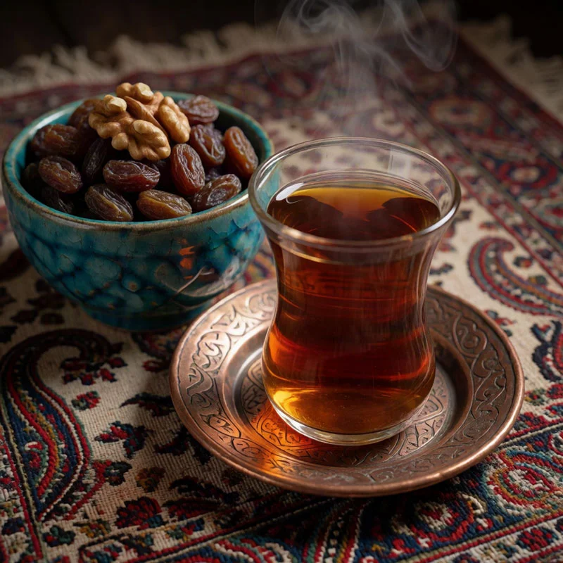 جایگزین سالم قند کنار چای؛ کشمش آفتاب خشک بدون تیزاب مانوش ارگانیک